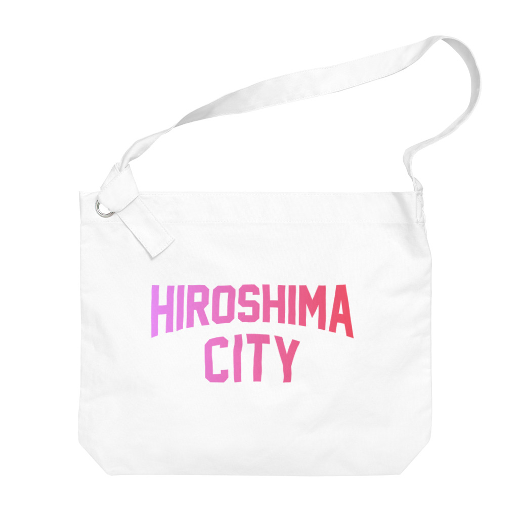 JIMOTO Wear Local Japanの広島市 HIROSHIMA CITY ビッグショルダーバッグ