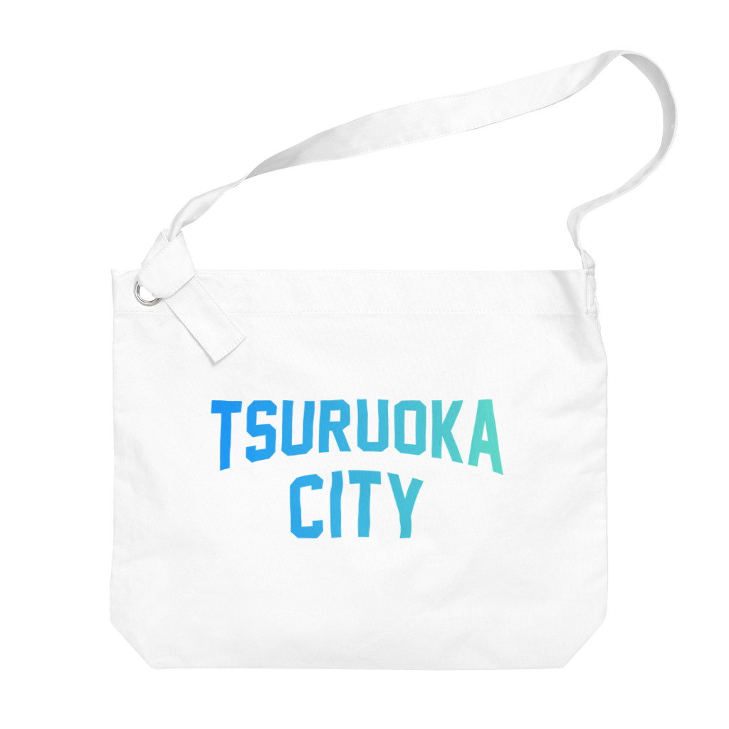 JIMOTO Wear Local Japanの鶴岡市 TSURUOKA CITY Big Shoulder Bag