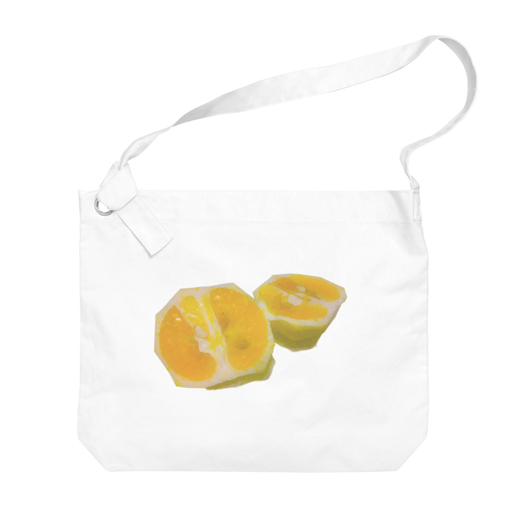 気ままに創作　よろず堂の夏の柑橘② ビッグショルダーバッグ