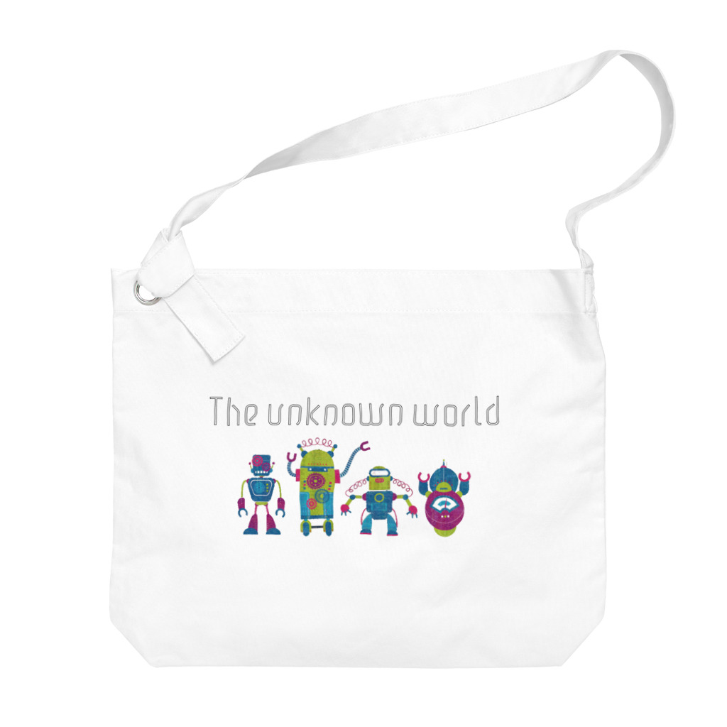 TWINTAIL ONLINE SHOPのthe unknown world Big Shoulder Bag