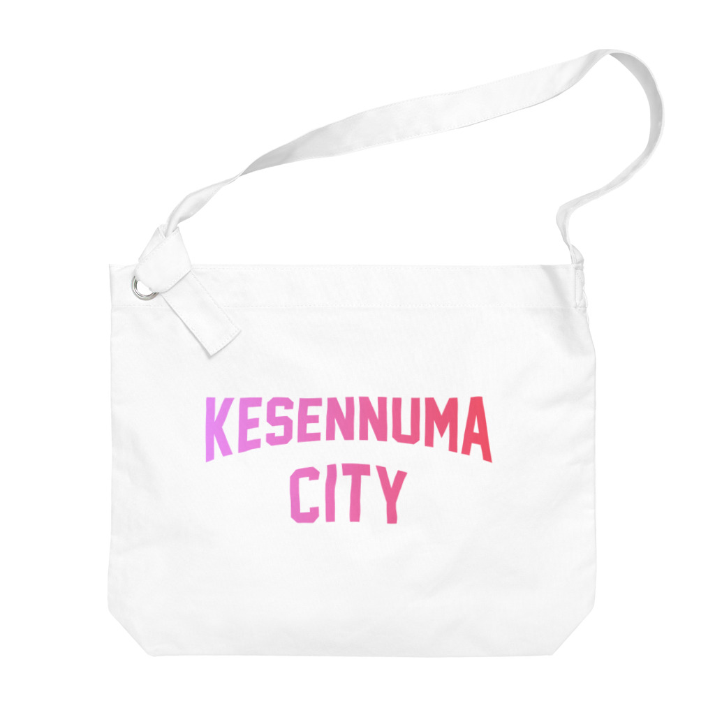 JIMOTO Wear Local Japanの気仙沼市 KESENNUMA CITY ビッグショルダーバッグ