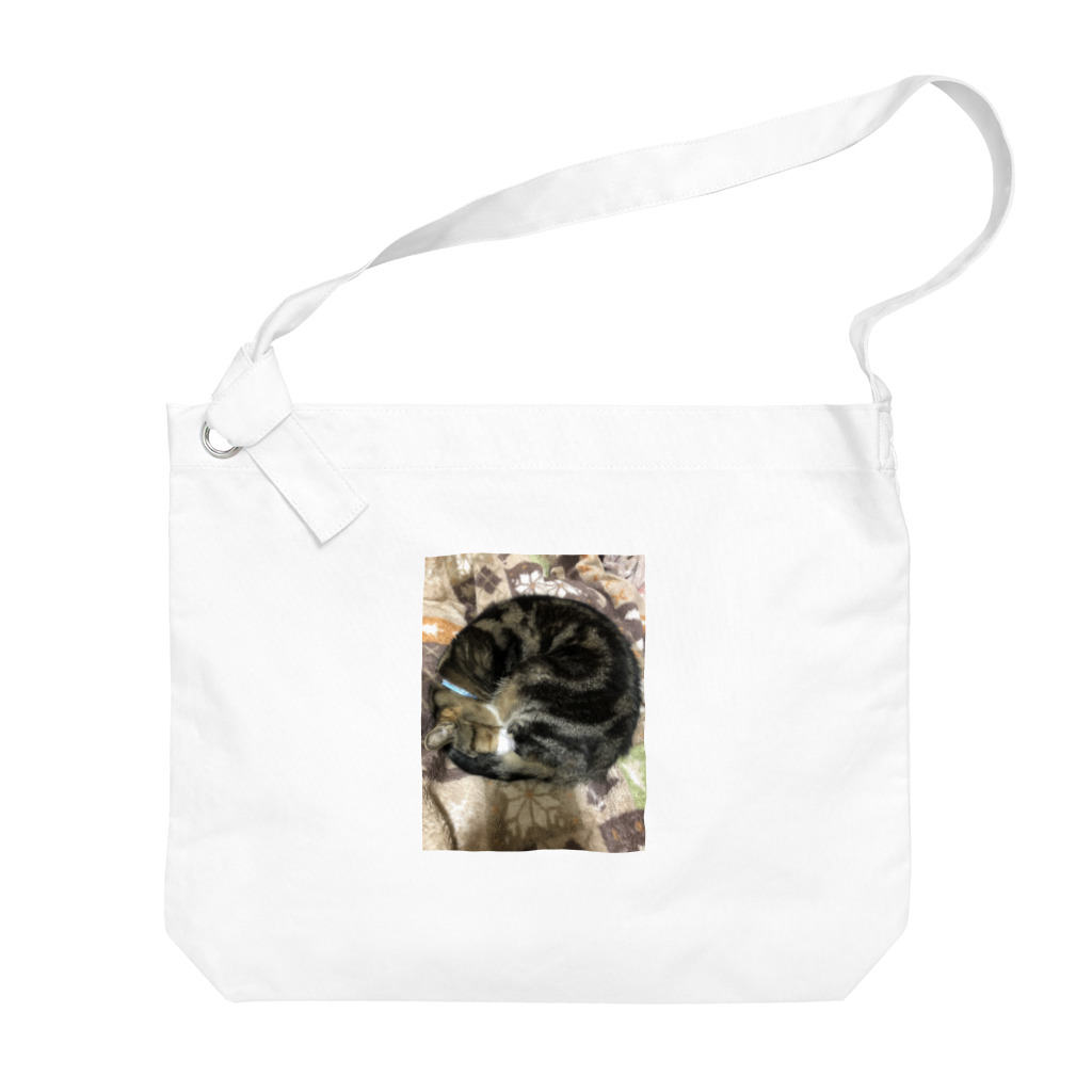 Toranosukeの猫のアンモニャイト Big Shoulder Bag