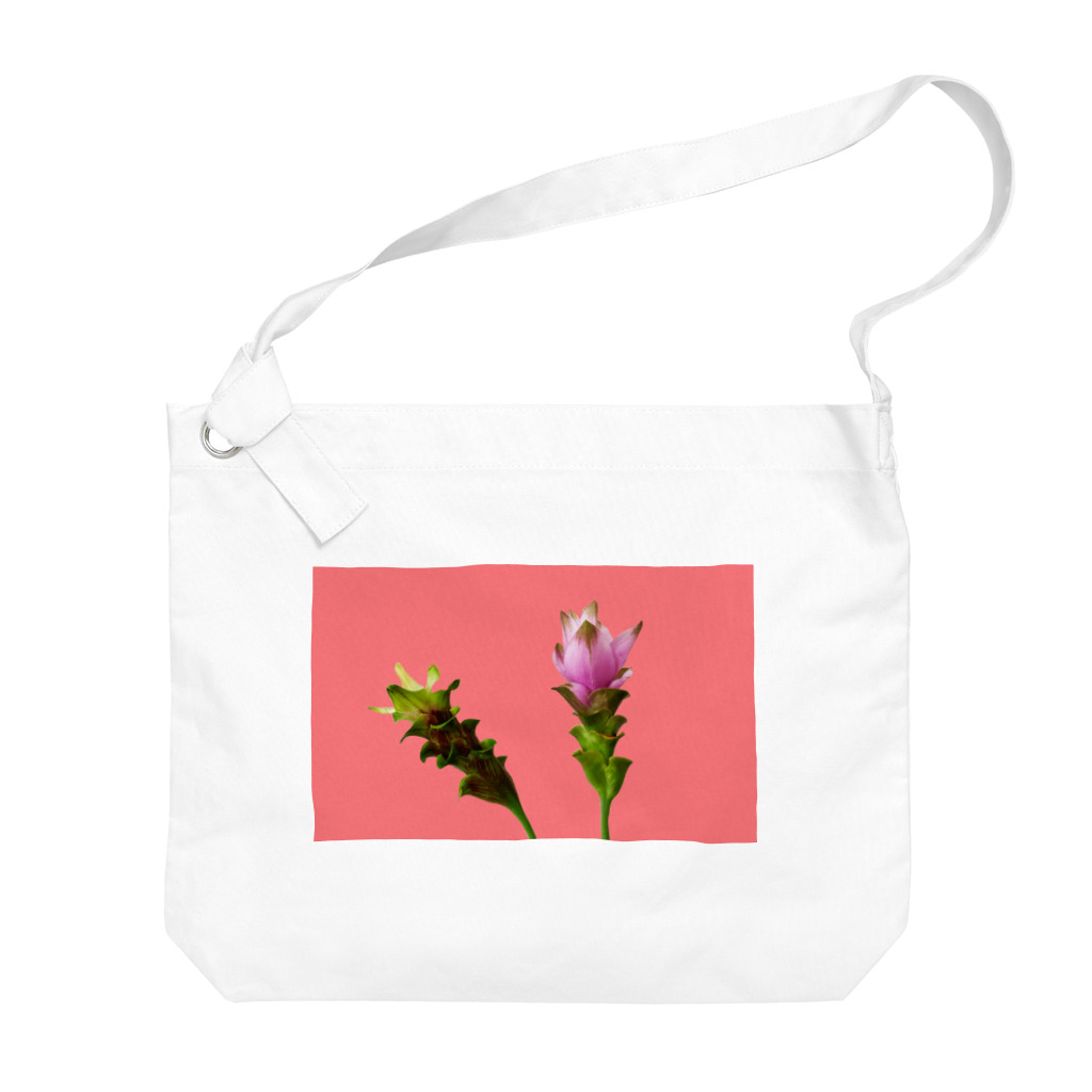 CALAKUEN(SOIL)のCurcuma alismatifolia -pink Big Shoulder Bag