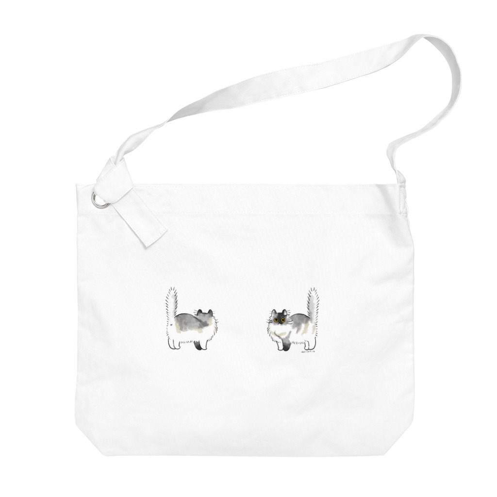 dahlia shop SUZURIのコロン （両面） Big Shoulder Bag