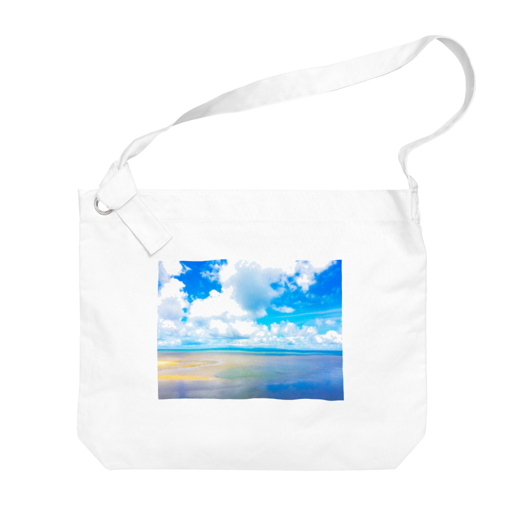 mizuphoto galleryのsummer vacation Big Shoulder Bag