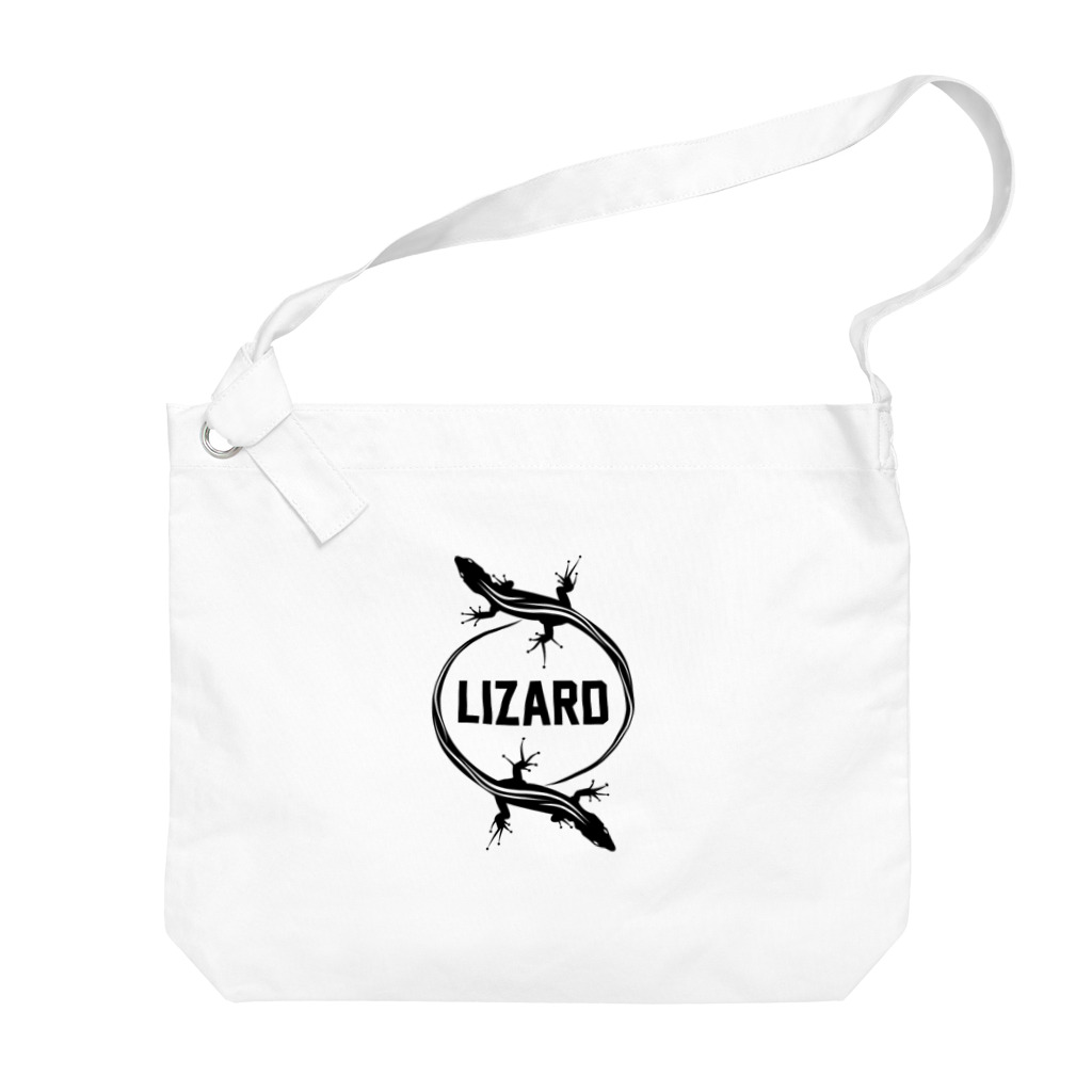 DRIPPEDのLIZARD-トカゲ- Big Shoulder Bag