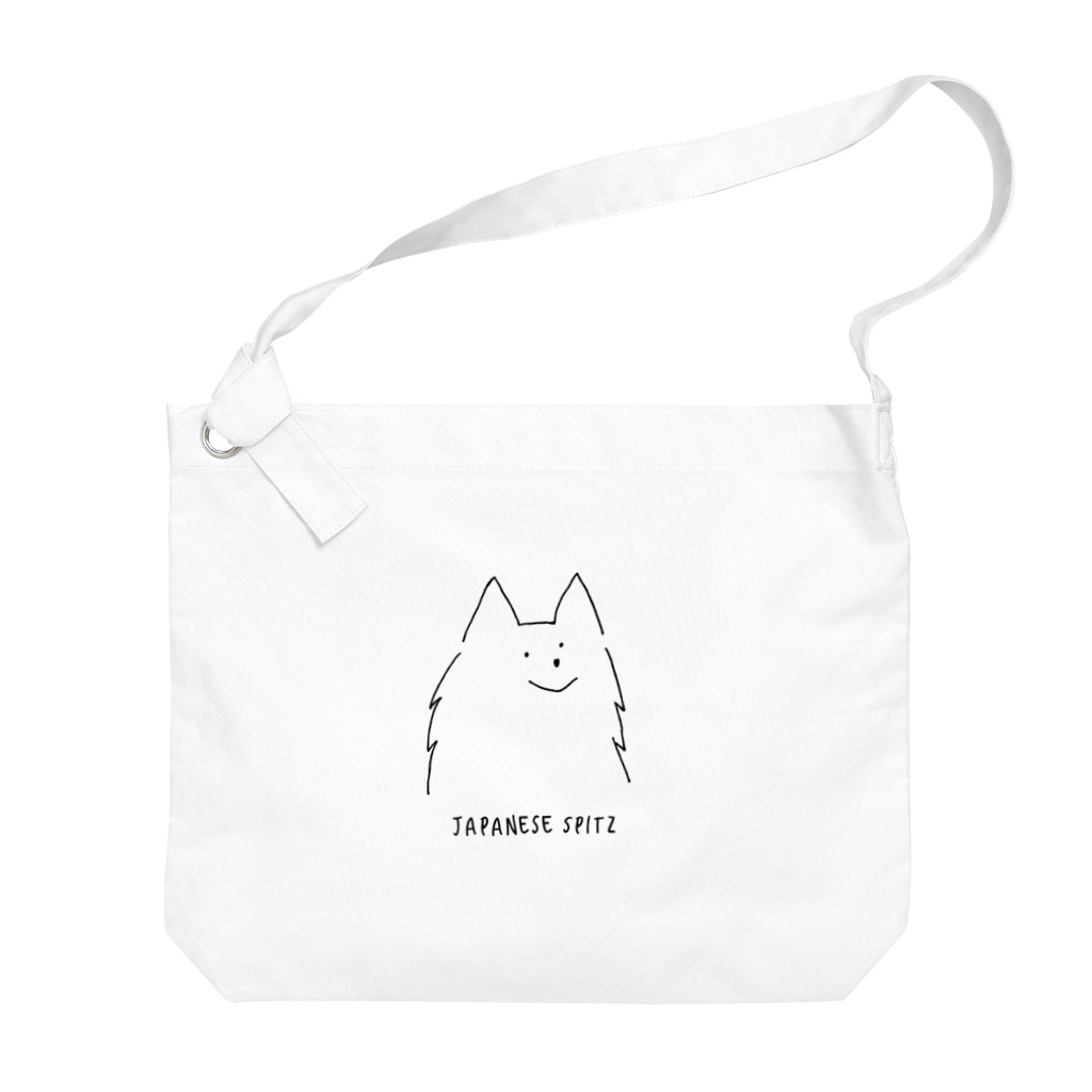 mochi_14のご機嫌な犬　ビッグショルダーバッグ Big Shoulder Bag