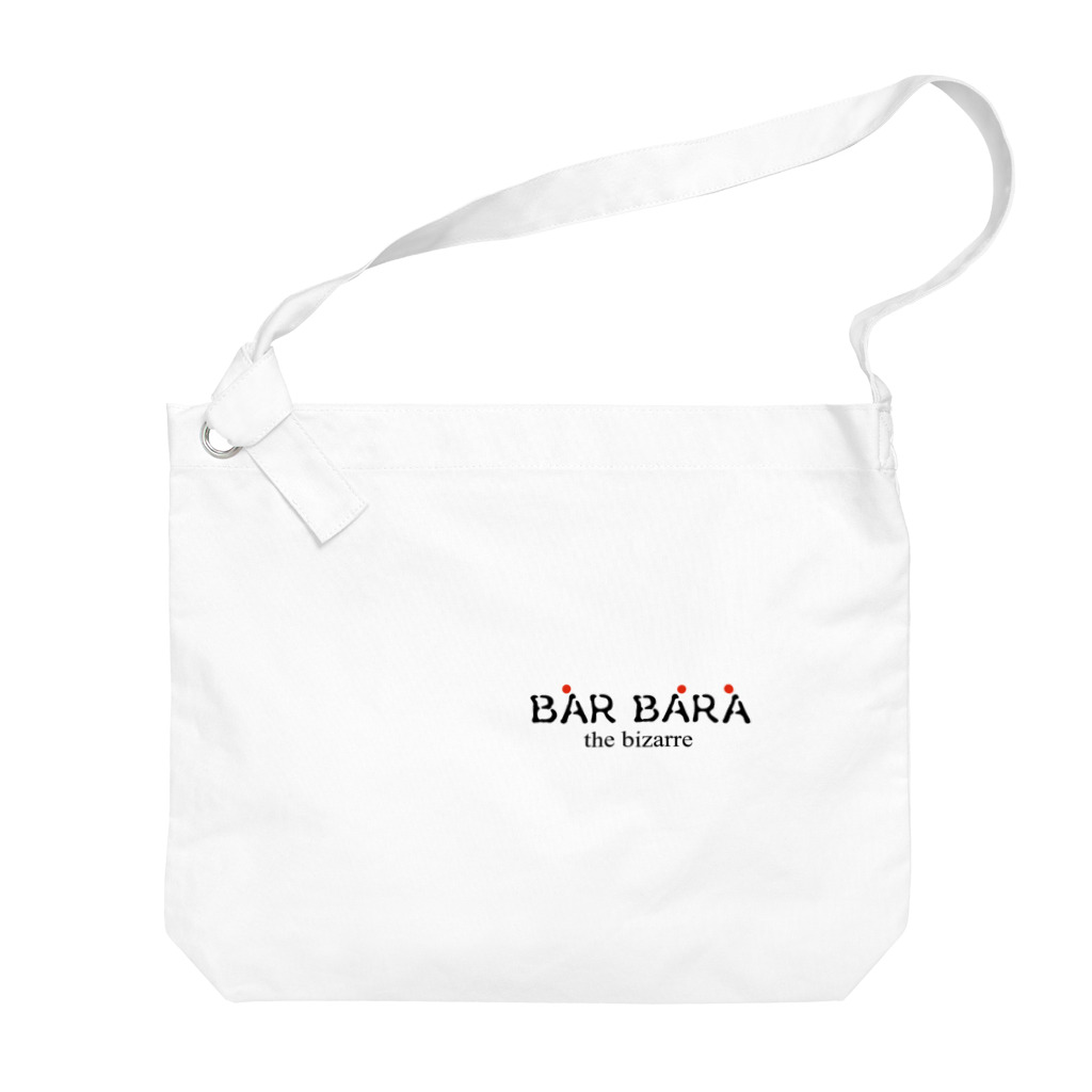 京都バルバラのグッズだよのバルバラロゴシリーズ Big Shoulder Bag