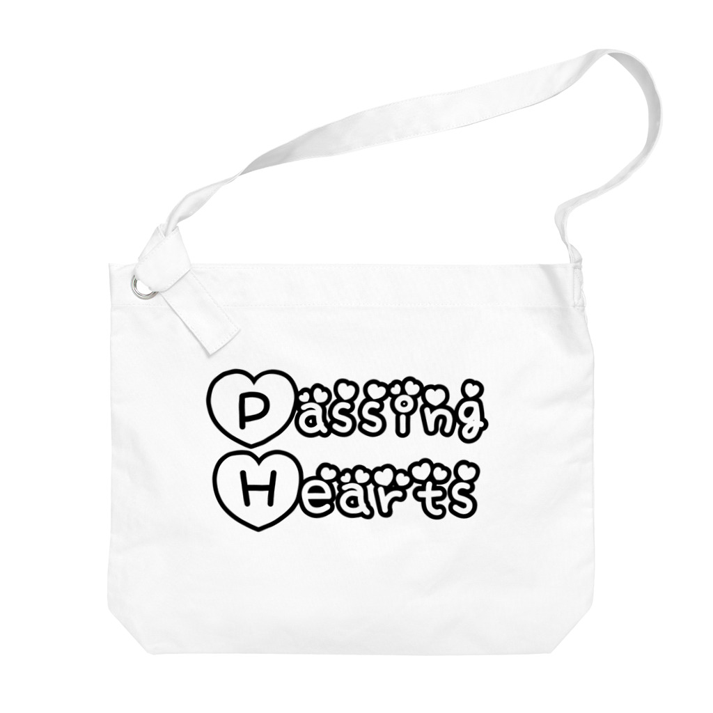 なかままのおみせ（仮）のPassing Hearts Big Shoulder Bag