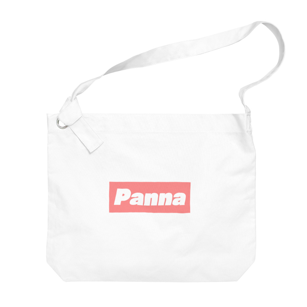 イエネコのPanna 『生クリーム』 Big Shoulder Bag