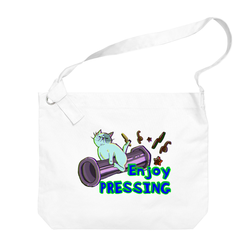 エキゾチック⭐︎商店のエキゾチックショートヘアwith AERO PRESS  Big Shoulder Bag