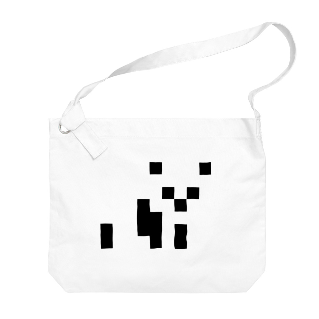 智叉猫のパンダ🐼 Big Shoulder Bag