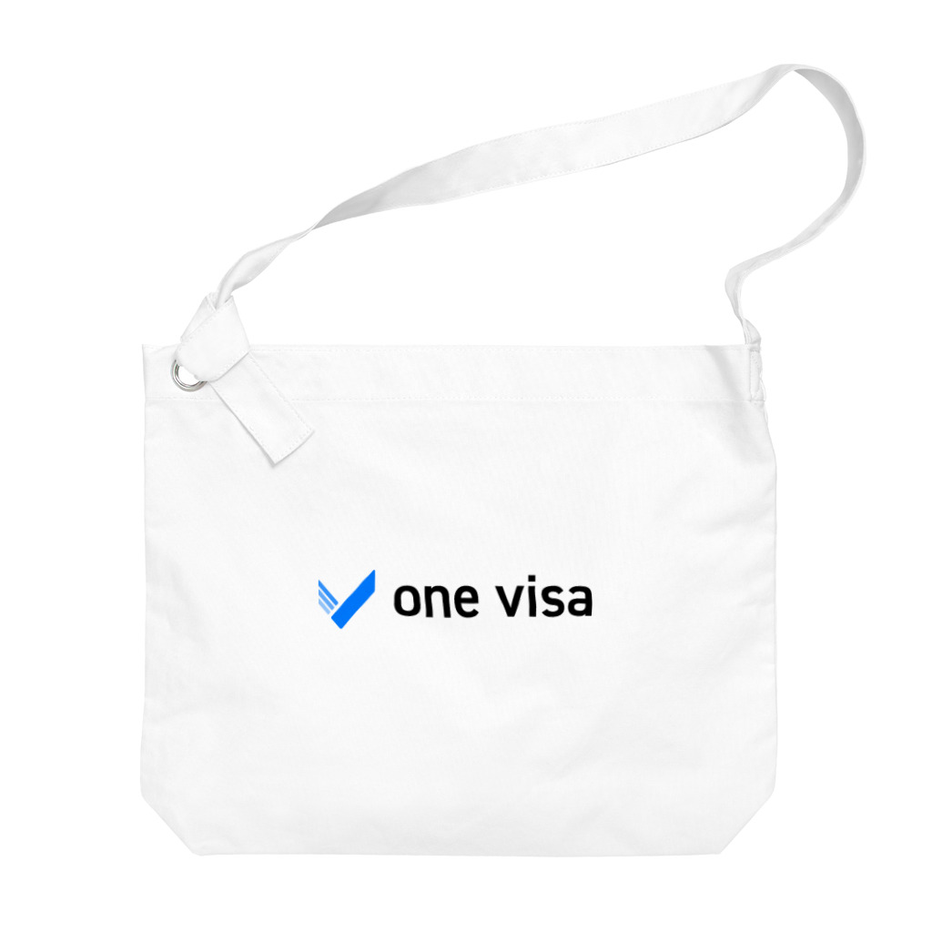 one visa 公式グッズのone visa logo 2019 ビッグショルダーバッグ
