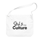 Stick To Your CultureのSTYC logo ビッグショルダーバッグ