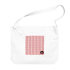 日本酒女子普及委員会29ショップのI♥SAKE（赤）いっぱいグッズ Big Shoulder Bag