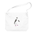 しいくいんのヒゲペンギン Big Shoulder Bag