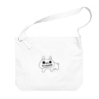 KURUMIMISHOPのゆるゆるブルドッグ Big Shoulder Bag