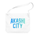 JIMOTO Wear Local Japanの明石市 AKASHI CITY Big Shoulder Bag