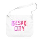 JIMOTO Wear Local Japanの伊勢崎市 ISESAKI CITY Big Shoulder Bag