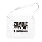 KohsukeのZombie You! (black print) ビッグショルダーバッグ