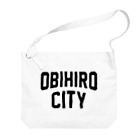 JIMOTO Wear Local Japanの帯広市 OBIHIRO CITY ビッグショルダーバッグ