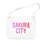 JIMOTO Wear Local Japanの佐倉市 SAKURA CITY Big Shoulder Bag