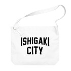 JIMOTO Wear Local Japanの石垣市 ISHIGAKI CITY ビッグショルダーバッグ
