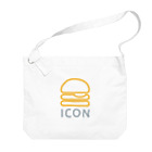 ICONのICONロゴ Big Shoulder Bag