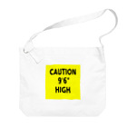 Miyanomae ManufacturingのCAUTION 9'6" HIGH Big Shoulder Bag