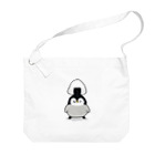 DECORの心くばりペンギン / おにぎりver. Big Shoulder Bag
