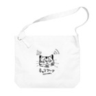 ねこのTシャツやさんのネッコワーク Big Shoulder Bag