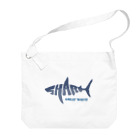 kg_shopのSHARK -Logo Style- ビッグショルダーバッグ