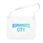 JIMOTO Wear Local Japanの熊本市 KUMAMOTO CITY ビッグショルダーバッグ