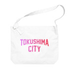 JIMOTO Wear Local Japanの徳島市 TOKUSHIMA CITY Big Shoulder Bag