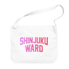 JIMOTO Wear Local Japanのshinjuku ward　新宿 ビッグショルダーバッグ
