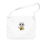 ふなっきーのねこ美容師 Big Shoulder Bag