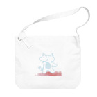 無のスーサイド・ねこ Big Shoulder Bag