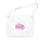 rina hanaのピンクのもくもく Big Shoulder Bag