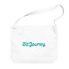 Kibelaの木部さん＆キベロのBit Journeyロゴ Big Shoulder Bag