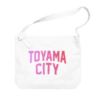富山市 TOYAMA CITY Big Shoulder Bag