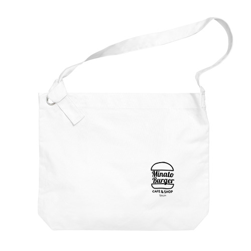 MinatoBurgerグッズ（ブラック） Big Shoulder Bag