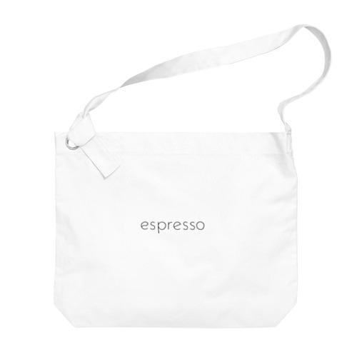 espresso Big Shoulder Bag