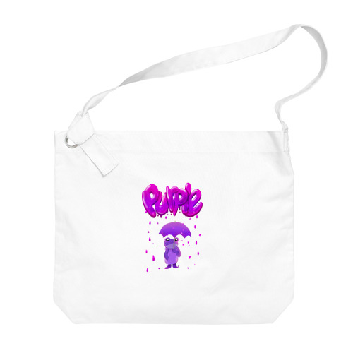 Purple rain パープルレイン 172 Big Shoulder Bag
