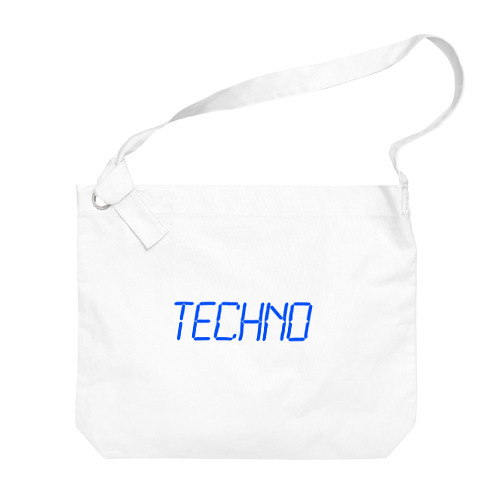 Techno  Big Shoulder Bag