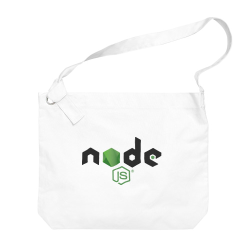 Node.jsグッズ ビッグショルダーバッグ