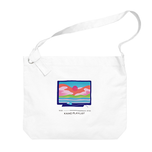 KAIHO PLAYLIST itoshima Big Shoulder Bag
