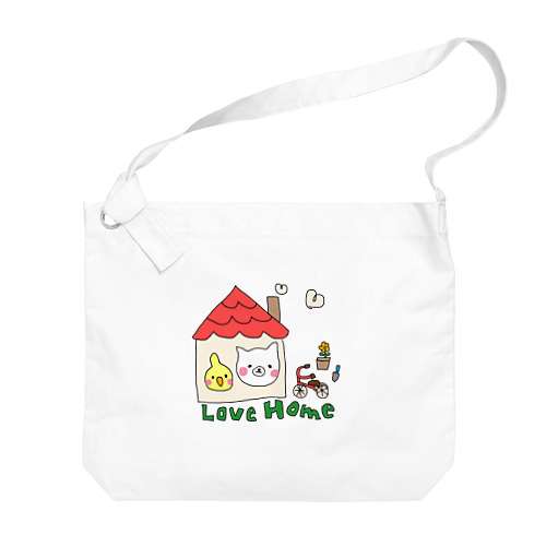 Love Home Big Shoulder Bag