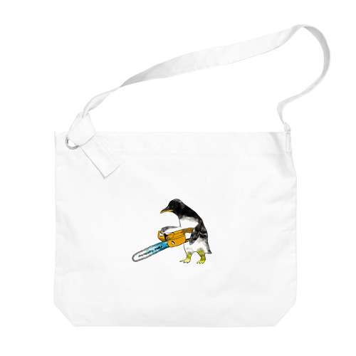 メメント・ペンギン Big Shoulder Bag