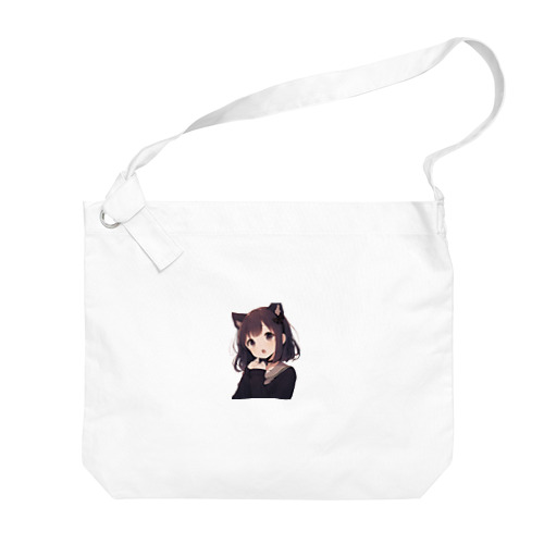 猫耳っ娘 Big Shoulder Bag