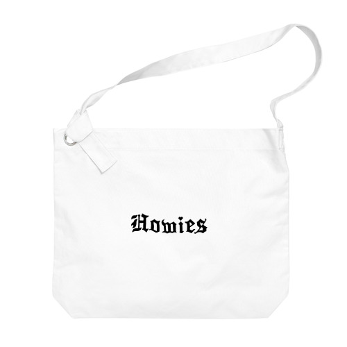 Homies ロゴ ビッグショルダーバッグ
